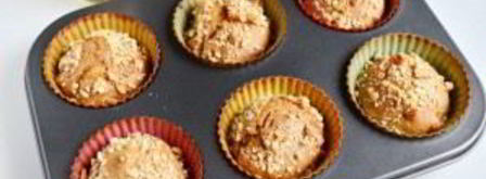 постные кофейные кексы. Шаг 9