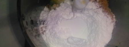 рисовый кекс с лимонной начинкой. Шаг 8