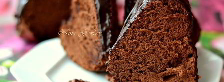 шоколадный ангельский кекс. Шаг 8