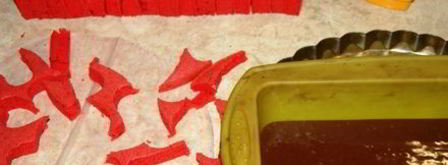 шоколадный кекс с сюрпризом. Шаг 13