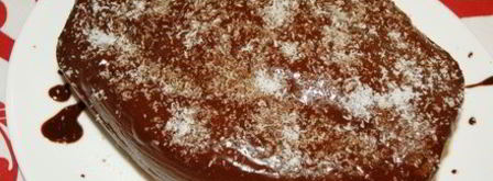 шоколадный кекс с сюрпризом. Шаг 18