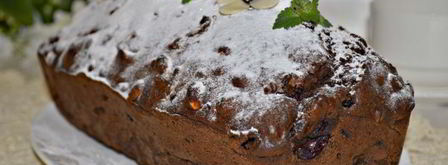 шоколадный кекс с вишней. Шаг 11