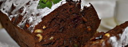 шоколадный кекс с вишней. Шаг 10