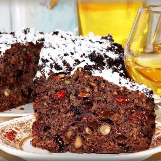 Рецепт старинного английского фруктового кекса