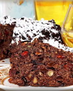 Старинный английский фруктовый кекс