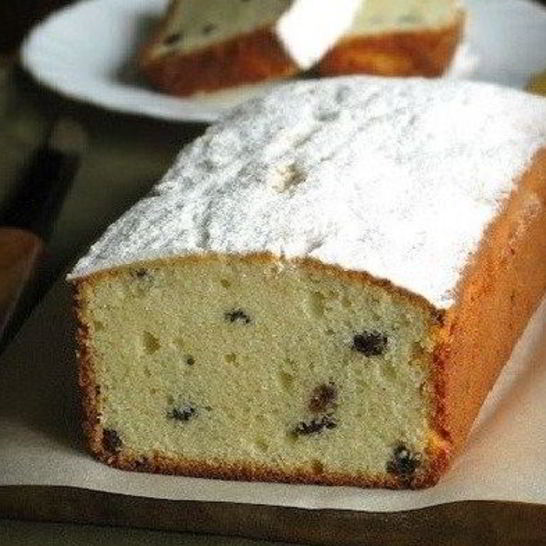 Рецепт творожного кекса с изюмом