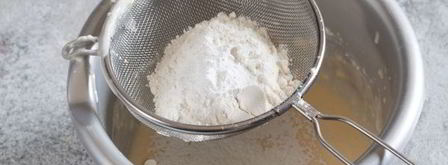 творожный кекс с малиной. Шаг 5