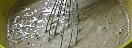 творожный кекс с вишней. Шаг 5