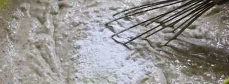 творожный кекс с вишней. Шаг 8