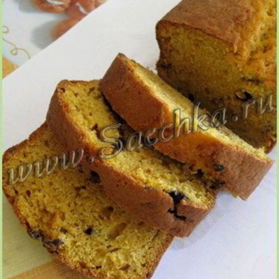 Рецепт тыквенного кекса