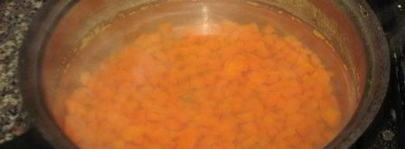 закусочный кекс с морковью и зеленым горошком. Шаг 2