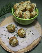 Закусочные кексы с тунцом