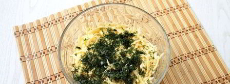 хачапури из слоеного теста. Шаг 5