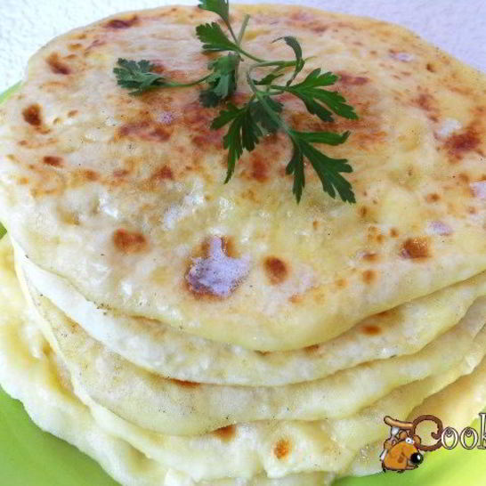 Рецепт хачапури на сковороде