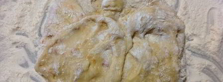 апельсиновый сладкий хлеб с курагой. Шаг 5