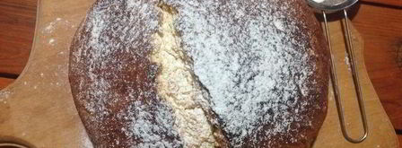 апельсиновый сладкий хлеб с курагой. Шаг 9