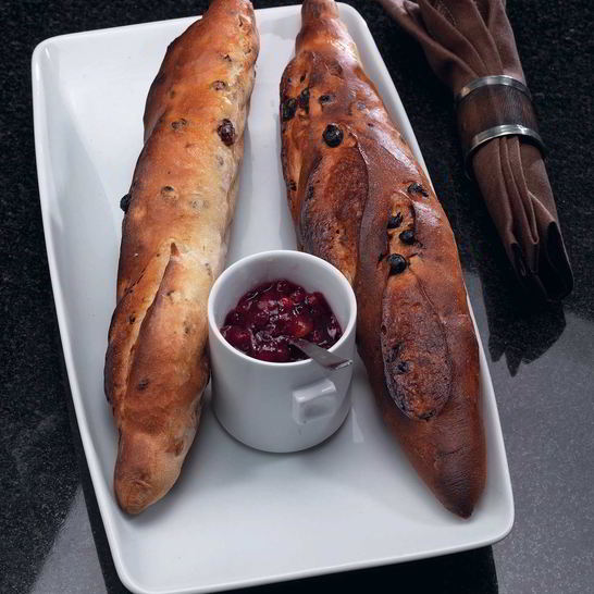 Рецепт багета с изюмом