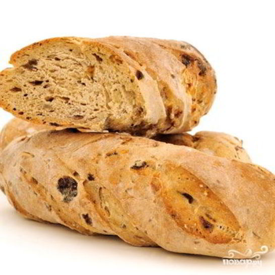 Рецепт багета с луком