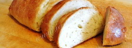 батон молочный нарезной. Шаг 13