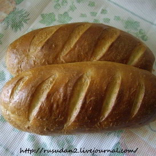 Рецепт батона нарезного по госту