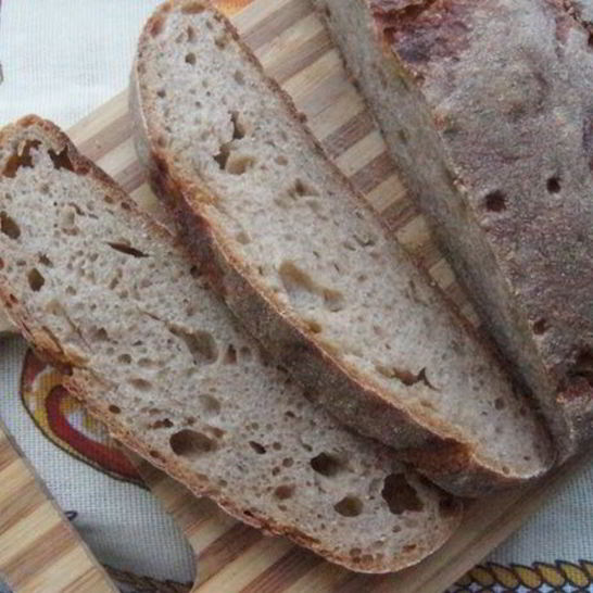 Рецепт чешского деревенского хлеба на ржаной закваске