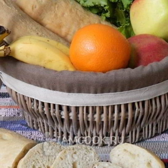 Рецепт чиабатты на закваске