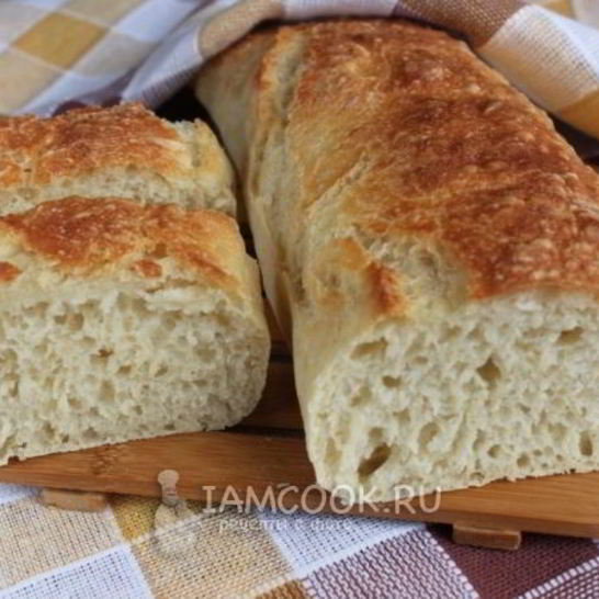 Рецепт чиабатты