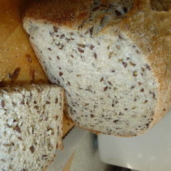 Рецепт диетического хлеба с льняным семенем