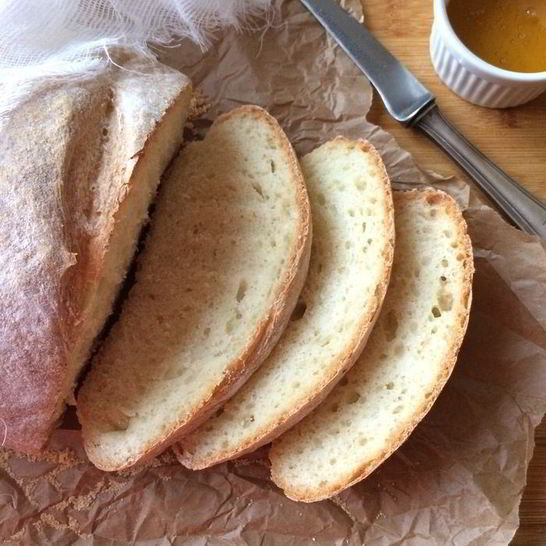 Рецепт французский сельский хлеб