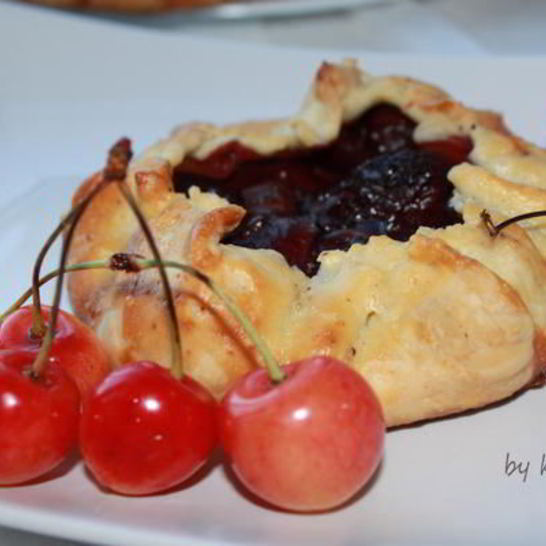 Рецепт галет с черешней