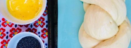 хала — батон с маком в хлебопечке. Шаг 11