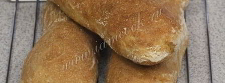 хлеб чиабатта в духовке. Шаг 9