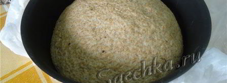 хлеб пшеничный с отрубями. Шаг 7