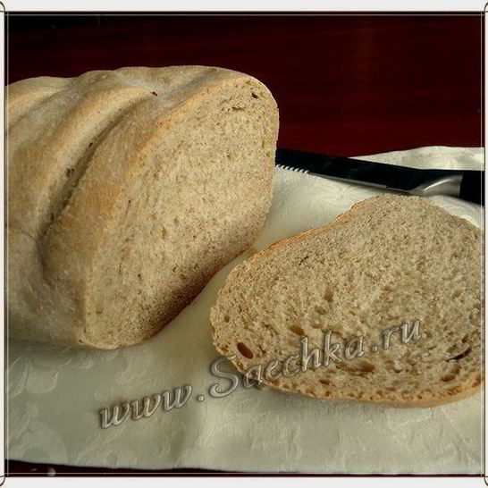 Рецепт хлеба ржаного с пшеничной мукой