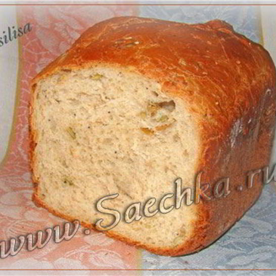 Рецепт хлеба с 4-мя злаками и семенами тыквы