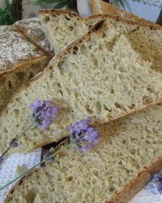 Хлеб с медом и лавандой