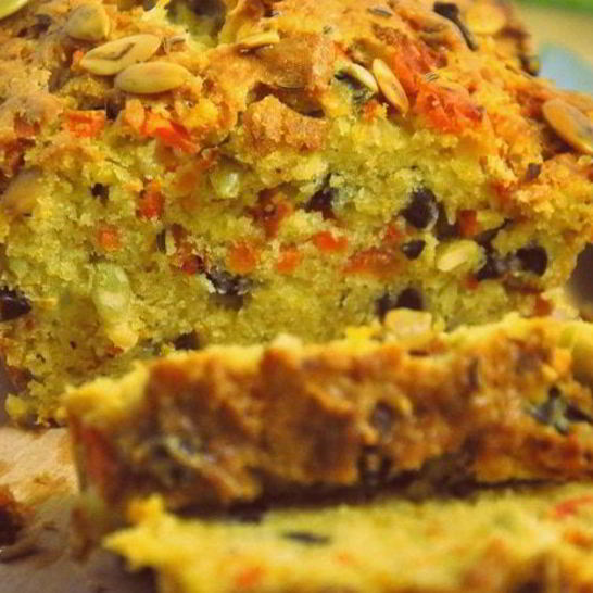 Рецепт хлеба с овощами