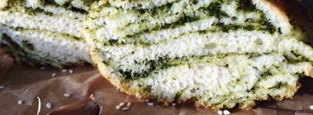 хлеб с зеленью и чесноком. Шаг 5