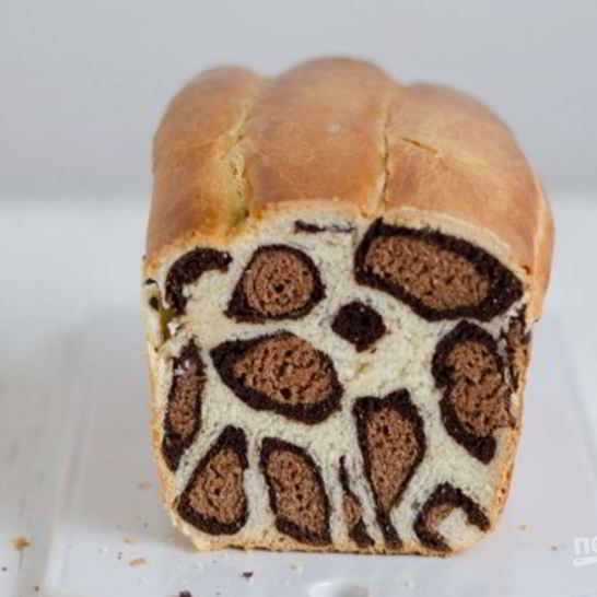 Рецепт леопардового хлеба