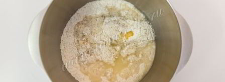 пшеничный хлеб с отрубями. Шаг 3