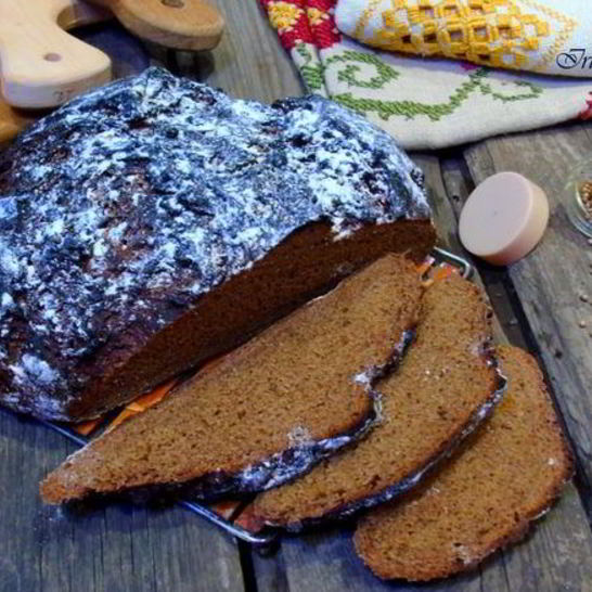 Рецепт ржаного хлеба с тмином и кориандром