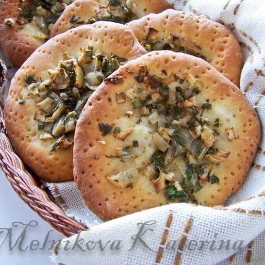 Рецепт сирийского лукового хлеба syrian onion bread