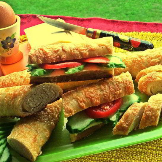 Рецепт сырных багетов