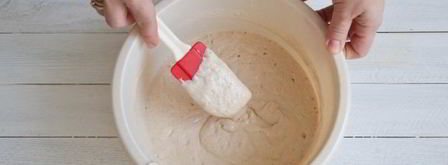 цельнозерновой хлеб на кефире. Шаг 5