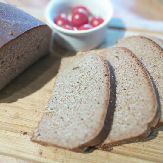 Рецепт цельнозернового хлеба на закваске