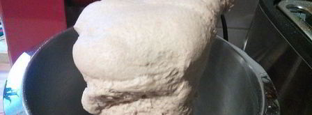 цельнозерновой хлеб на закваске. Шаг 3