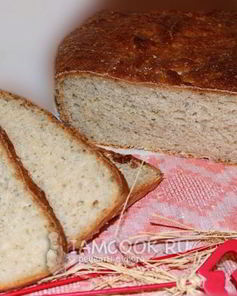 Творожный хлеб с ячменными хлопьями