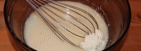 творожный хлеб с ячменными хлопьями. Шаг 4