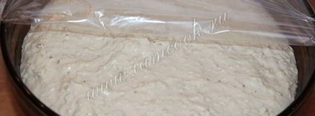 творожный хлеб с ячменными хлопьями. Шаг 6