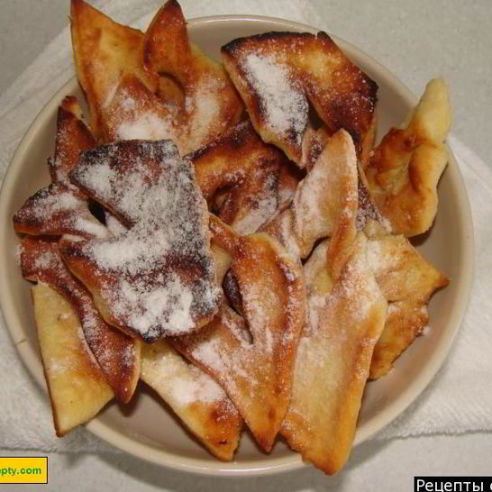 Рецепт хвороста хрустящего